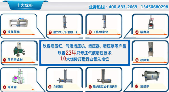 快活视频污增压缸产品优点